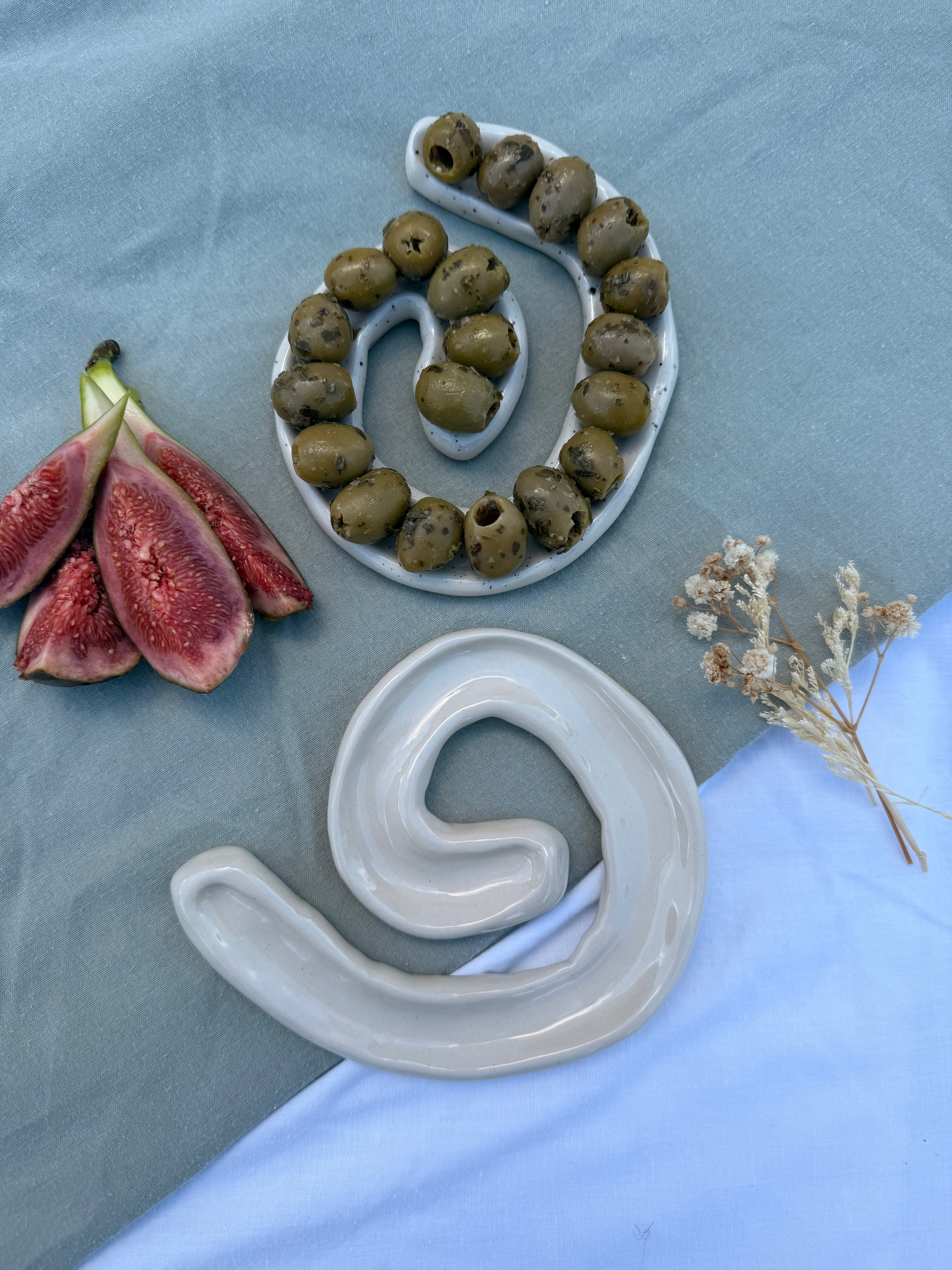 Olive Swirl Dish