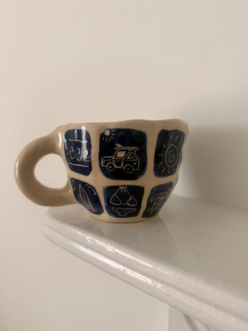 Beach Block Mug