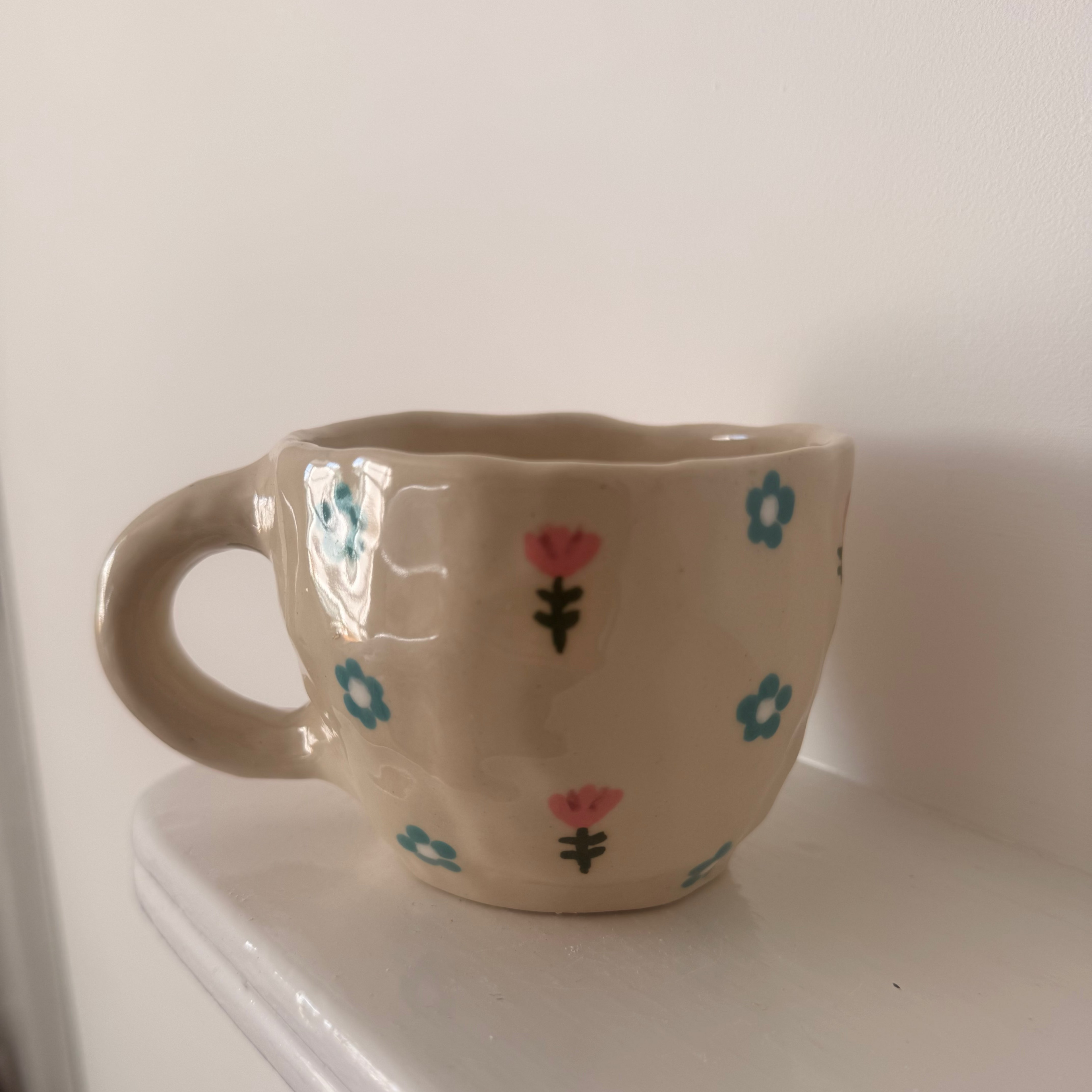 Floral Print Mug