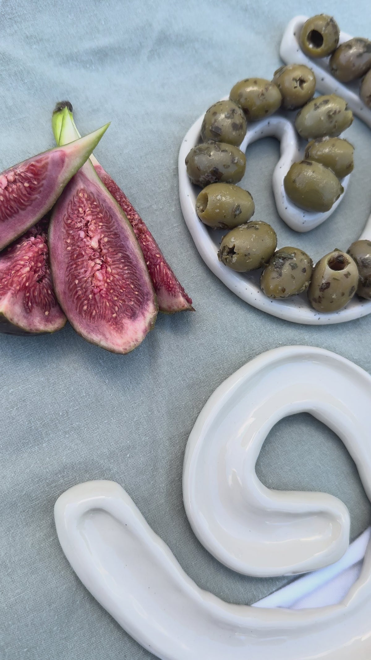 Olive Swirl Dish